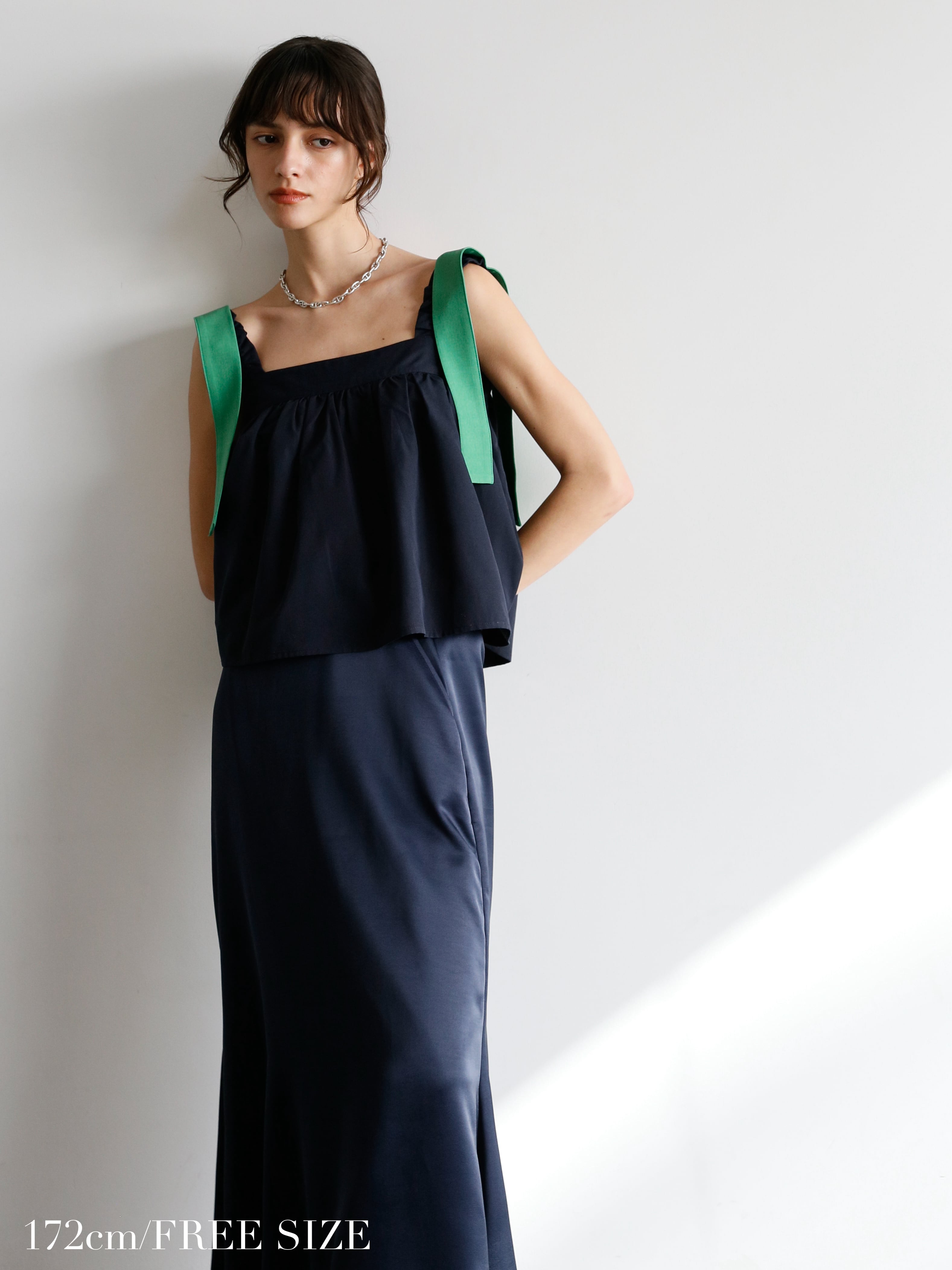 bicolor ruffle tops | Katrin TOKYO