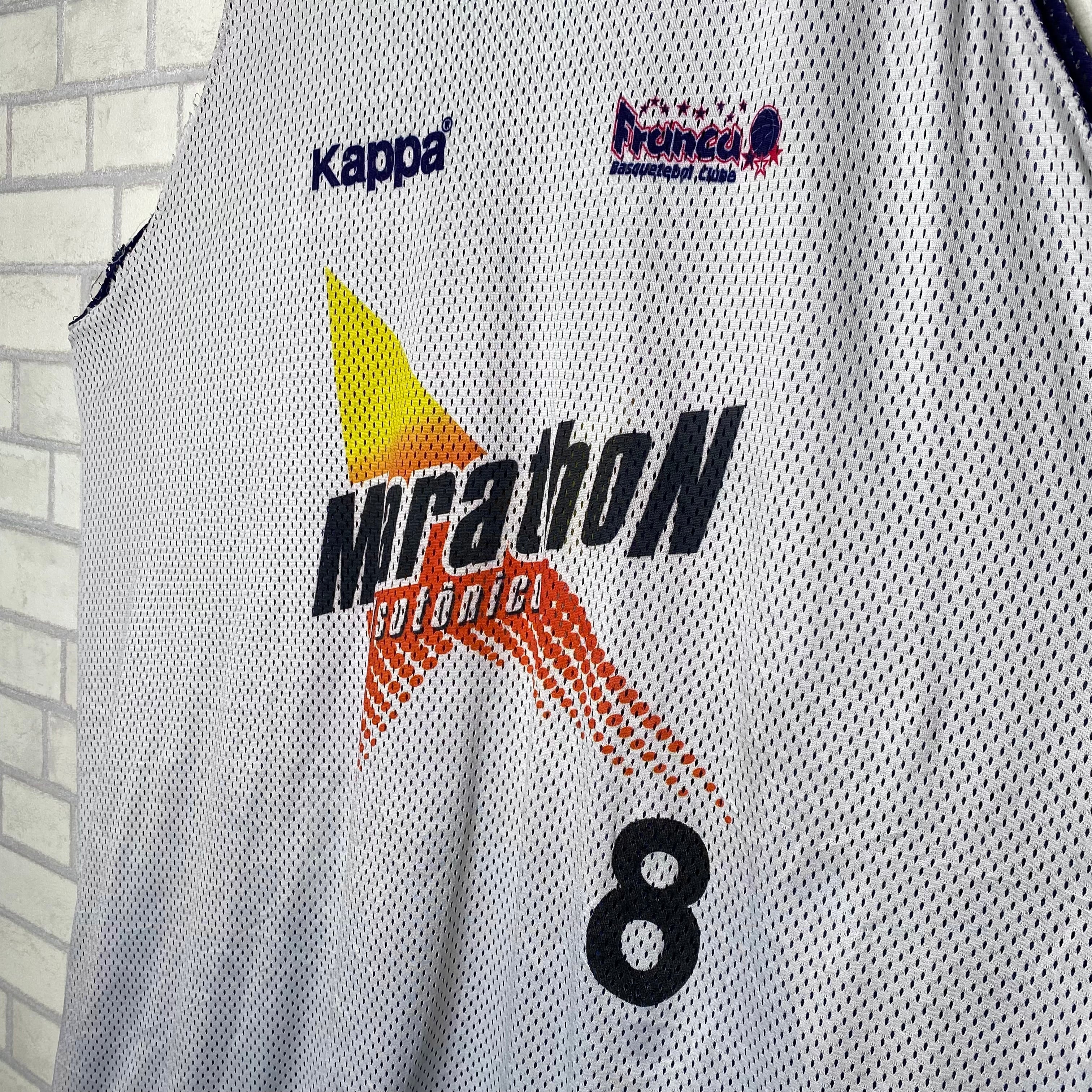 リバーシブル】Kappa ゲームシャツ XL バスケットボールシャツ 