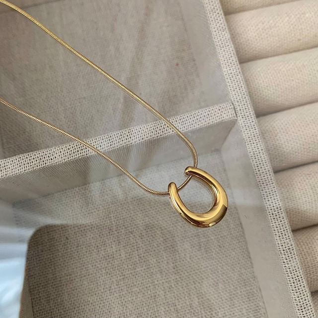 316L horseshoe necklace