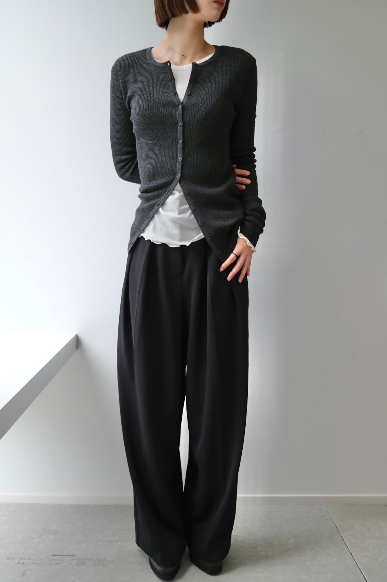 TODAYFUL Silkwool Knit Cardigan シルクウールニットカーディガン C