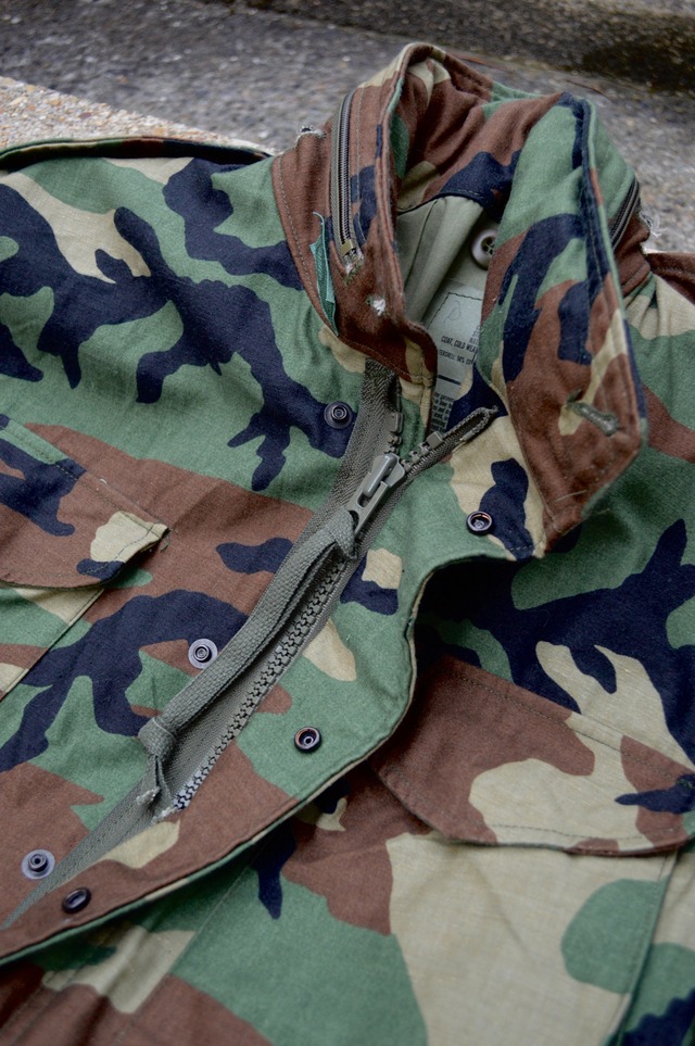 U.S Army M-65 Cold Field Jacket 91年製 4th Type Dead Stock X SMALL-SHORT GOLDEN MFG, CO,INC.社製 米軍実物ストック M65フィールドジャケット