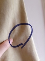 “COACH” lather mini dress Made in U.S.A