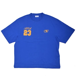 【OFF-WHITE】OW 23 SKATE S/S TEE(BLUE/GOLD)