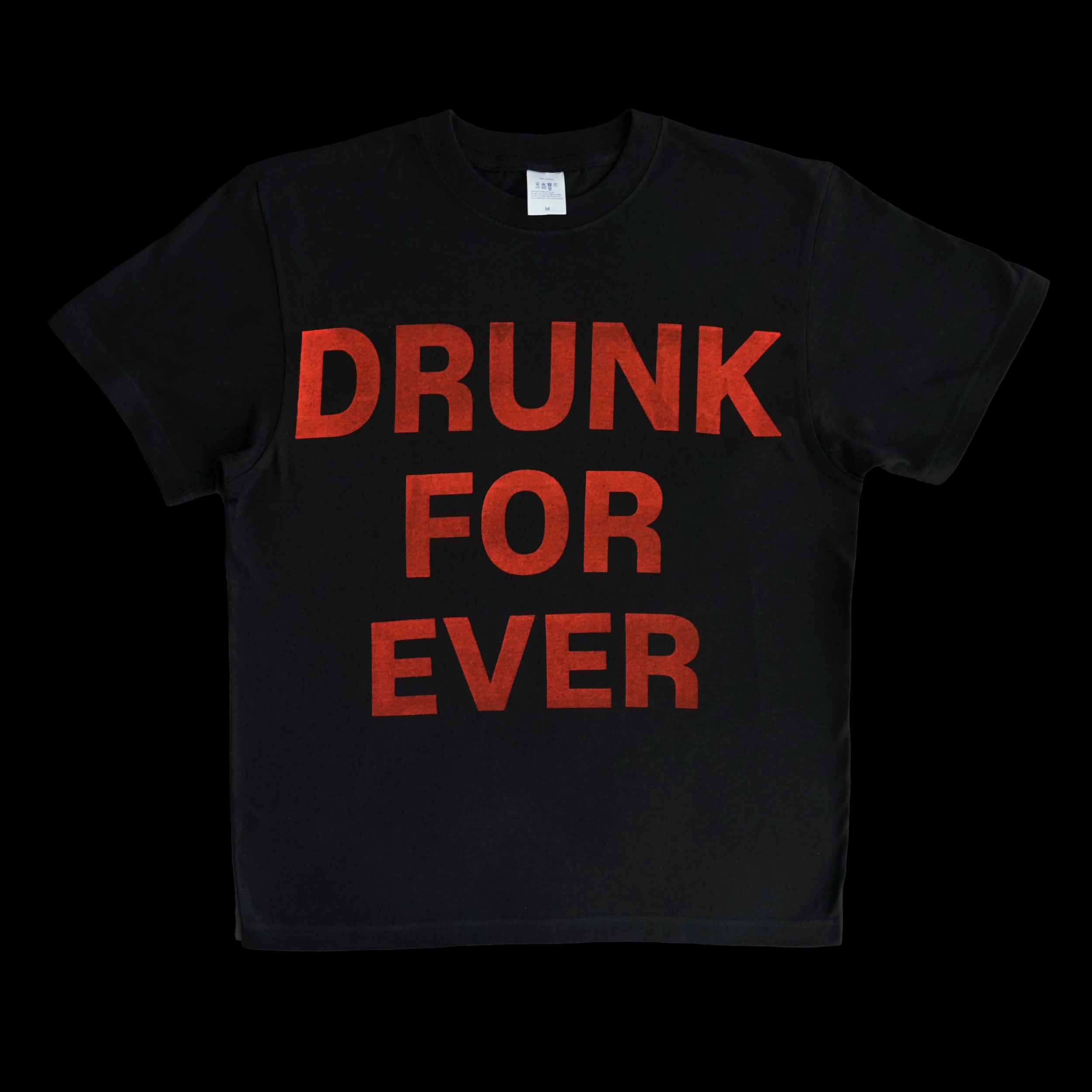 DRUNK FOR EVER Tシャツ Sサイズ 赤 DRUNK FOR EVER T-shirt RED | holic