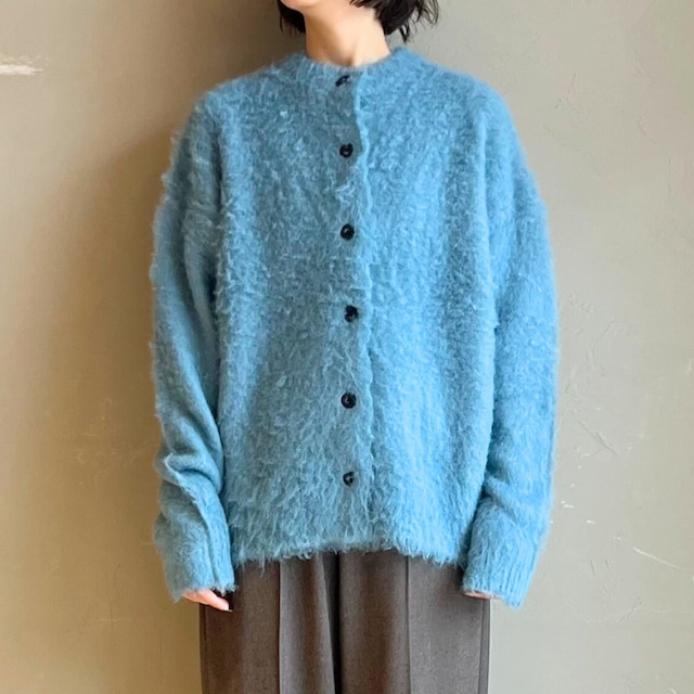 【 cafune; 】シャギーニットカーディガン