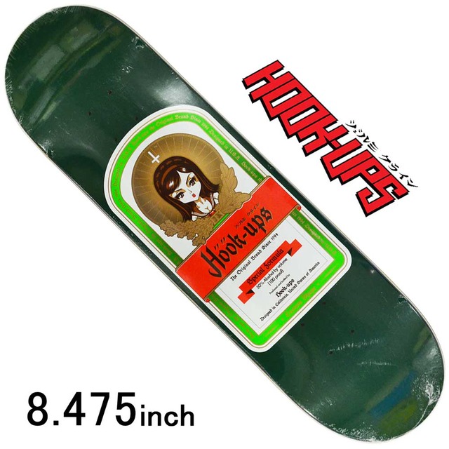 スケボー スケート デッキ スケートボード HOOK UPS フック アップ HOOK UPS MEISTER 8.475inch ストリート オシャレ ファッション アイテム ジェルミークライン