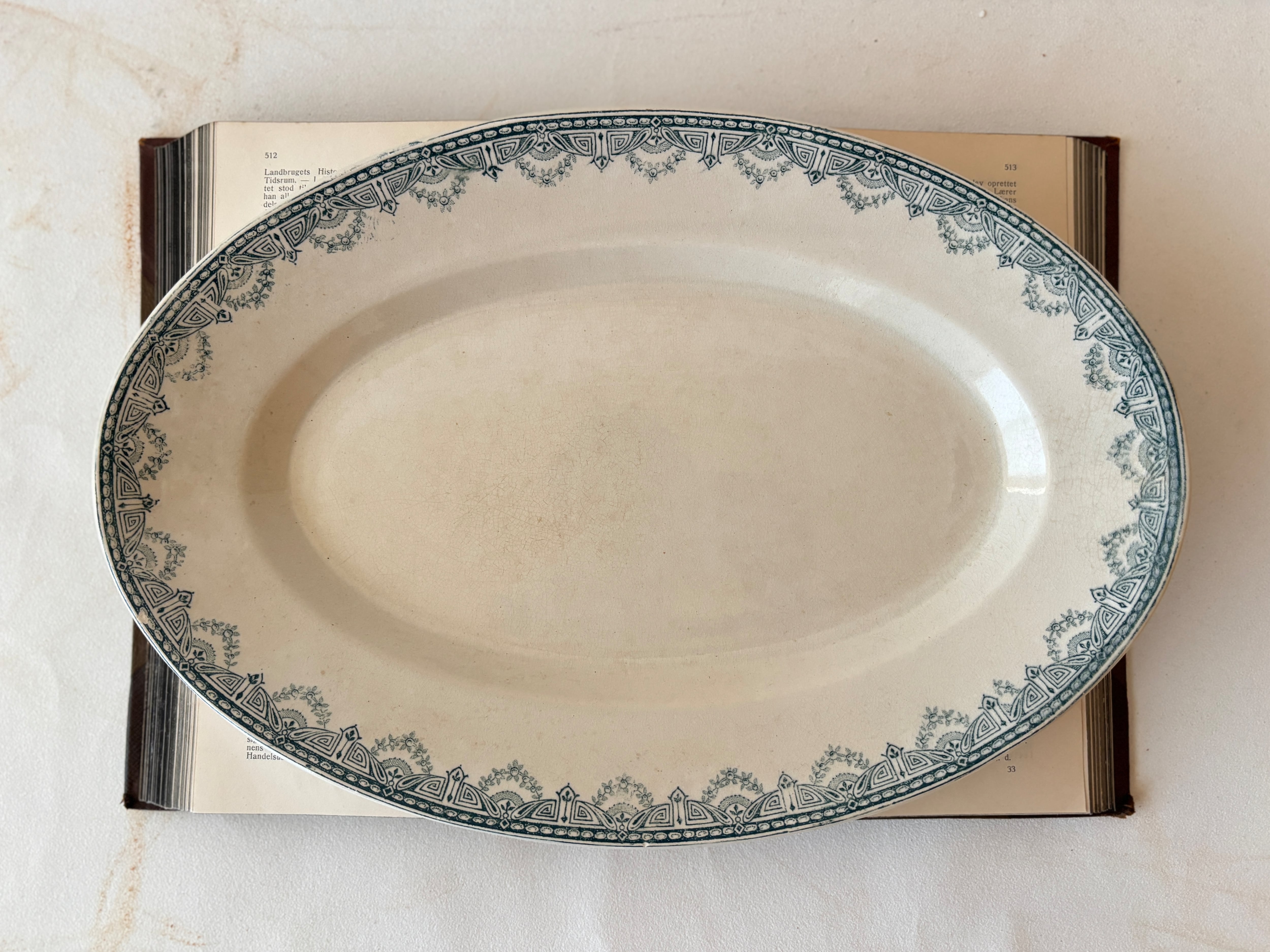 【1点限定】Clairefontaine クレールフォンテーヌ “Recamier”レカミエ オーバルプレート