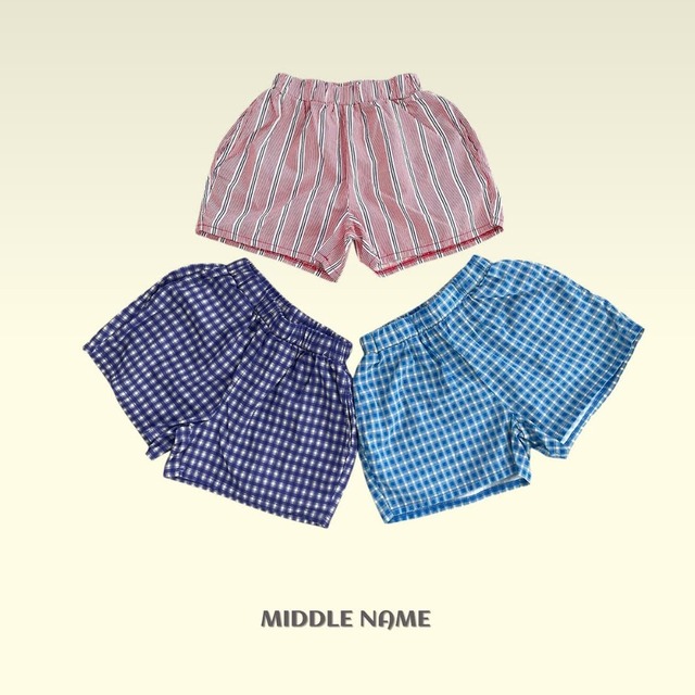 《取寄》カラートランクパンツ:kids&Jr【MIDDLENAME】※送料無料