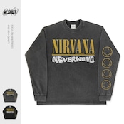 VINTAGE ストリート NIRVANAバンド ロングTシャツ T2311