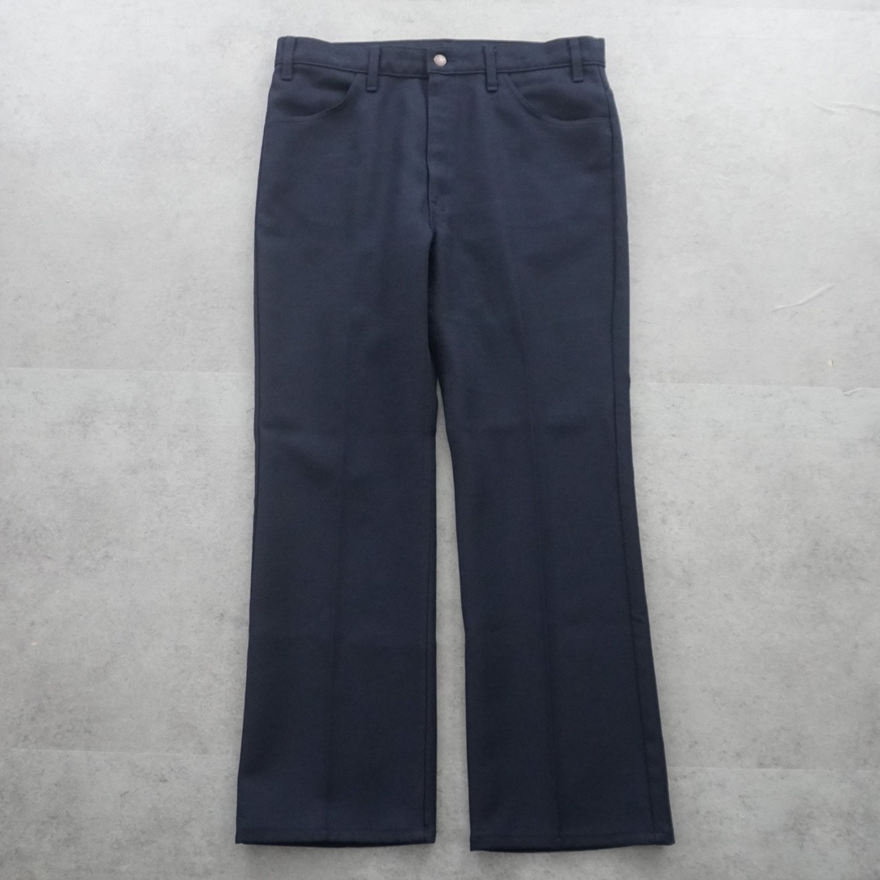 90s Levi's 517 STA-PREST NAVY "made in USA" [W36L30] 古着 - 2