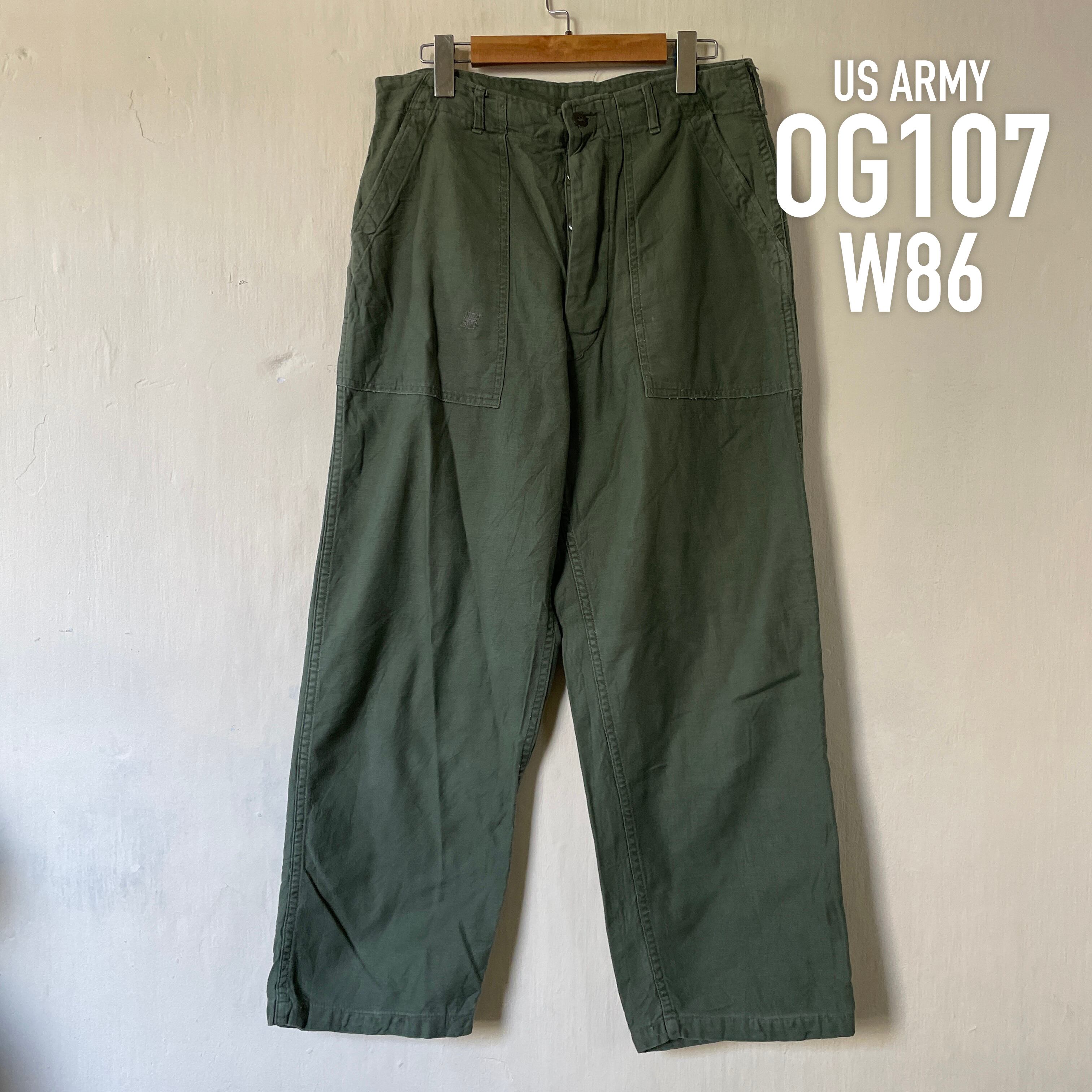 GD23 US ARMY 米軍 アメリカ軍 ベイカーパンツ 60s OG107