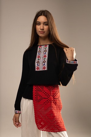 プリピンダ Припинда ウクライナ伝統・高級装飾布【手編み】