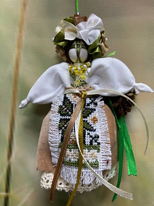 UA.Designer手作りモタンカ 12cm（ウクライナの御守り）