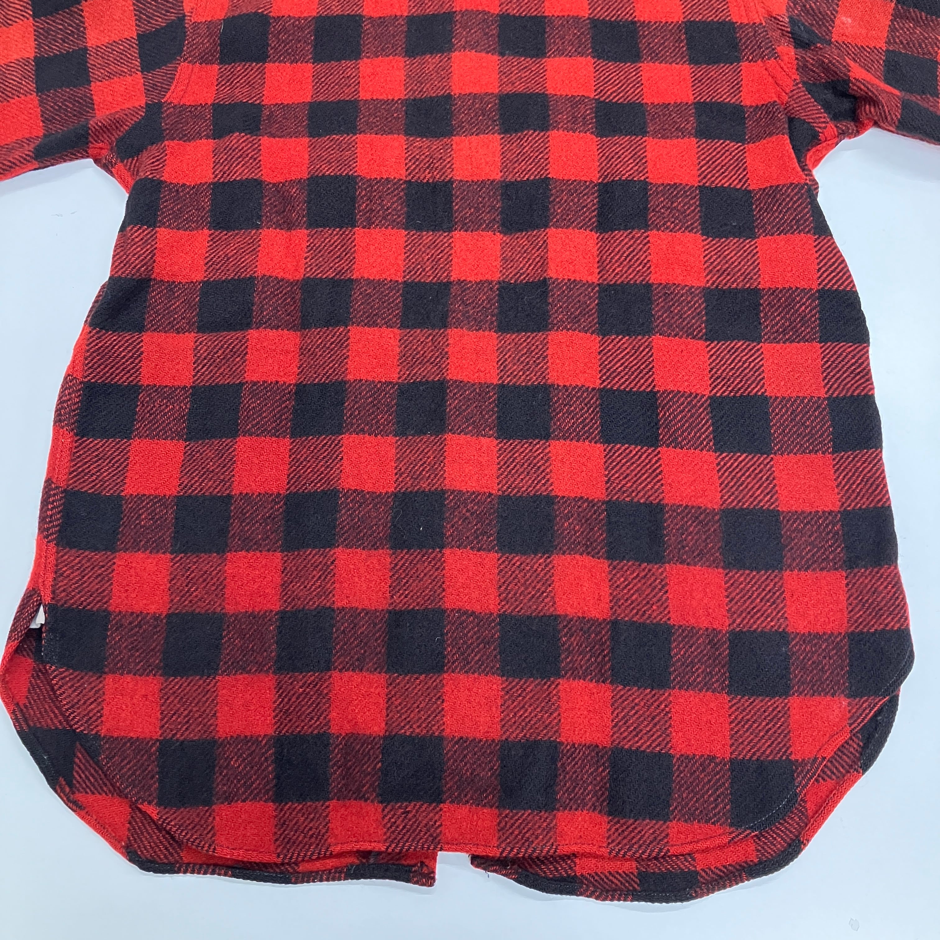 ⓀⓀ1950's ENSENADA WOOL SHIRT RED | safarionline