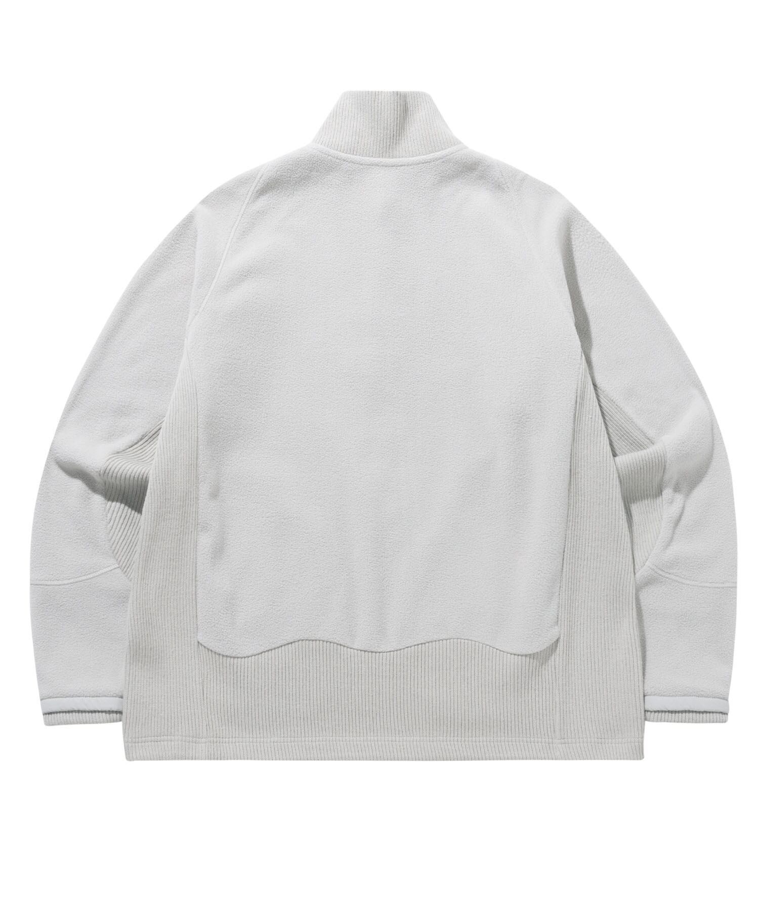 SAN SAN GEAR] 23FW COMPOUND FLEECE TOP LIGHT GREY 正規品 韓国