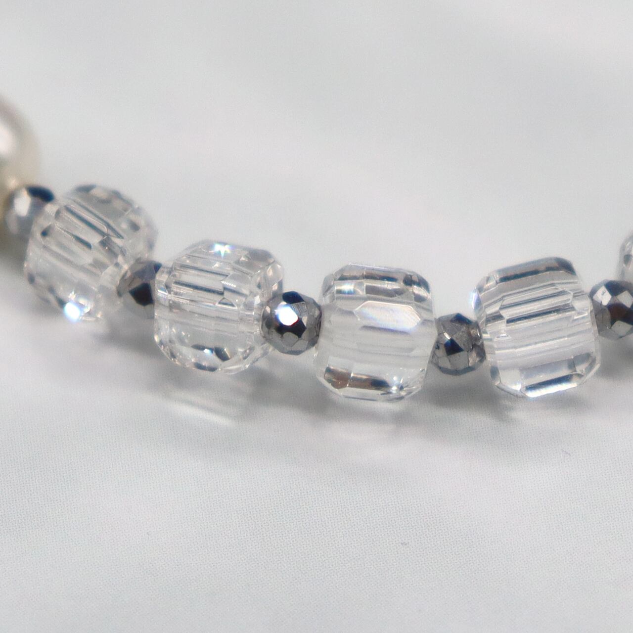 Mermaid Teardrops】パール×水晶×ラブラドライト ブレスレット | LA 