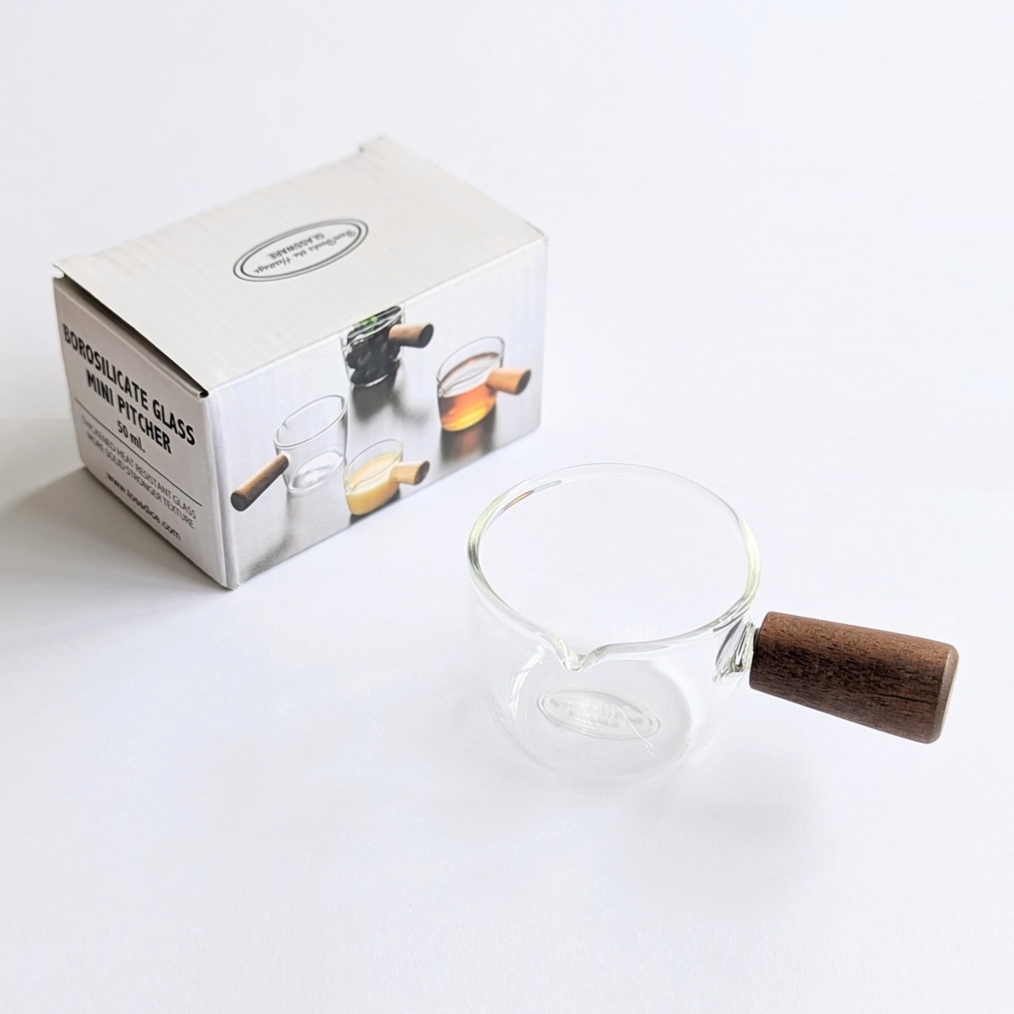 TOSSDICE ボロシリケイトガラス ハンドピッチャー | Zakka so-la