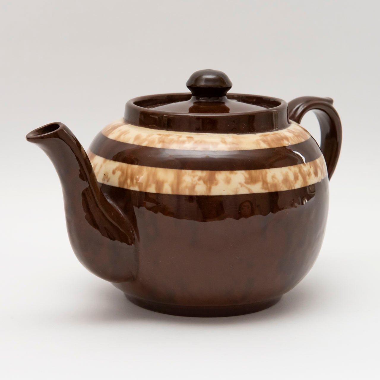 ティーポット ブラウンベティ フランス アンティーク ブロカント