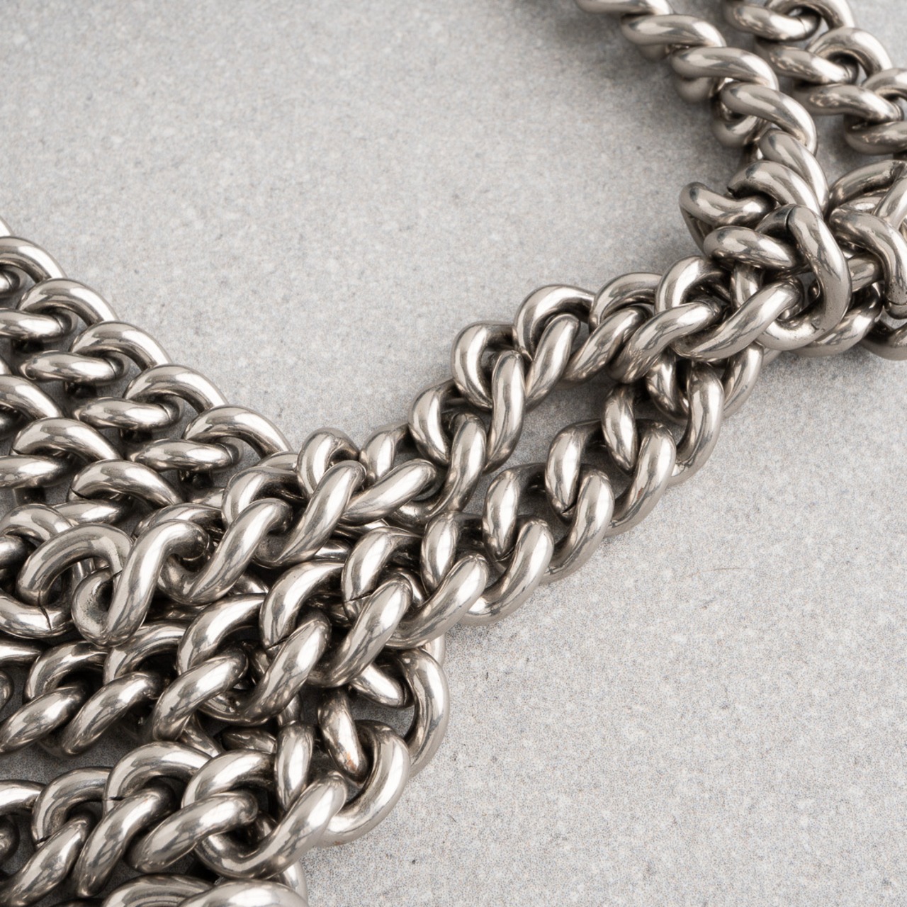 バレンシアガ クラッシュ スモール トートバッグ デニム SS24