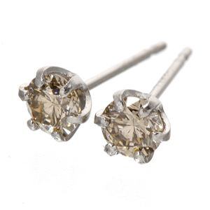 P900/0.4ct TTLBダイヤモンドピアス | ビーズと天然石のちこ工房