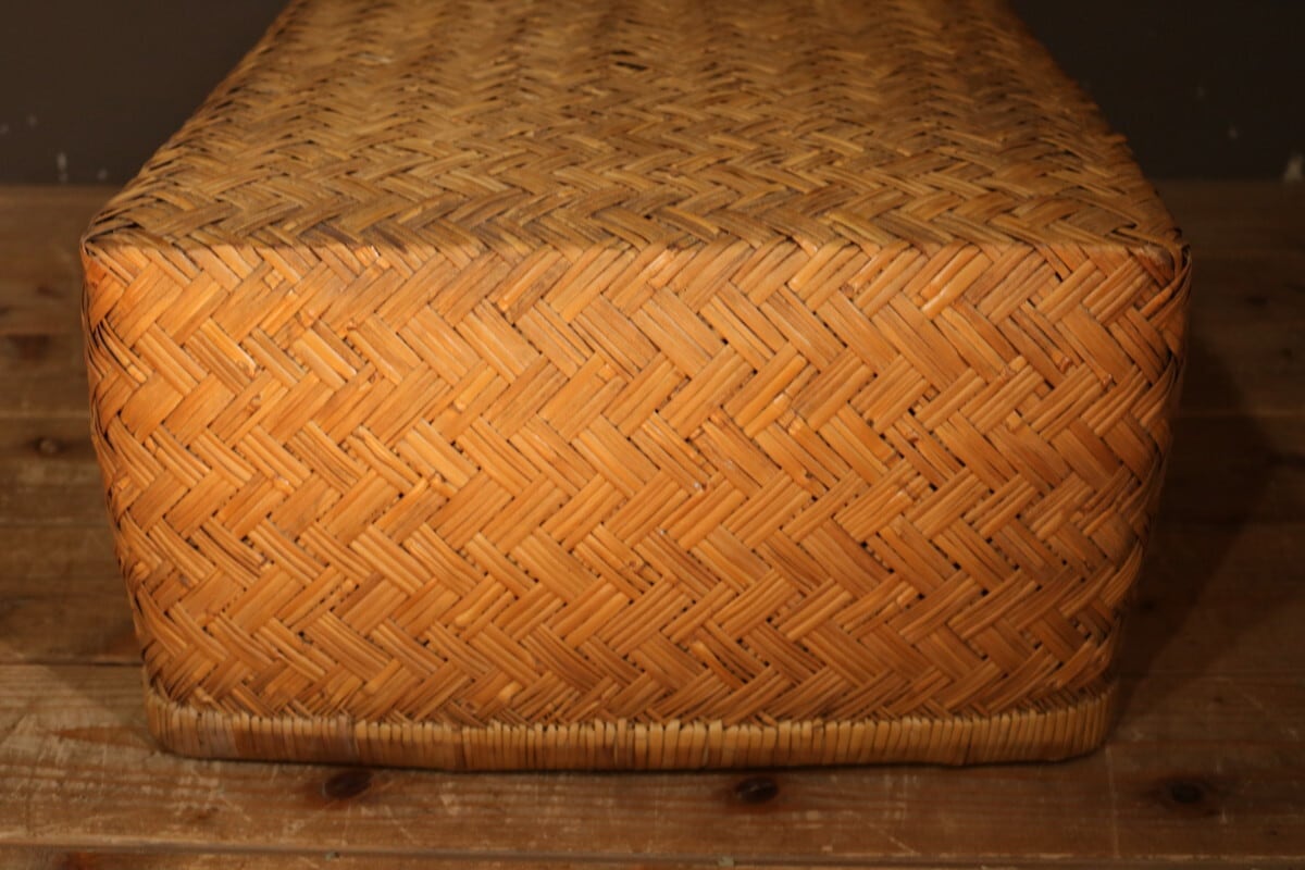 №077 大きな行李 収納 古道具 道具箱 時代もの 古雑貨 54609