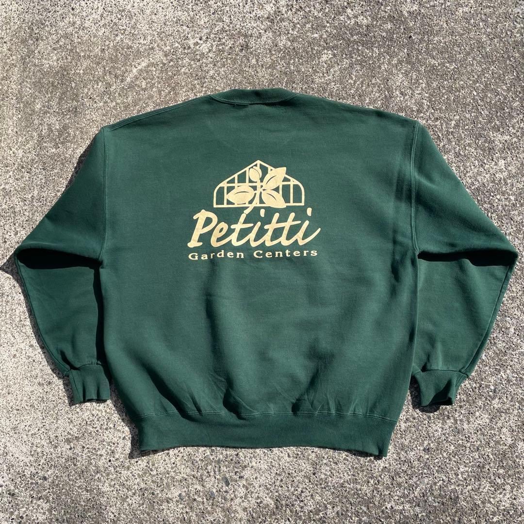 【XLサイズ】90's JERZEES オハイオ州北東部にあるガーデンセンター 古着スウェット