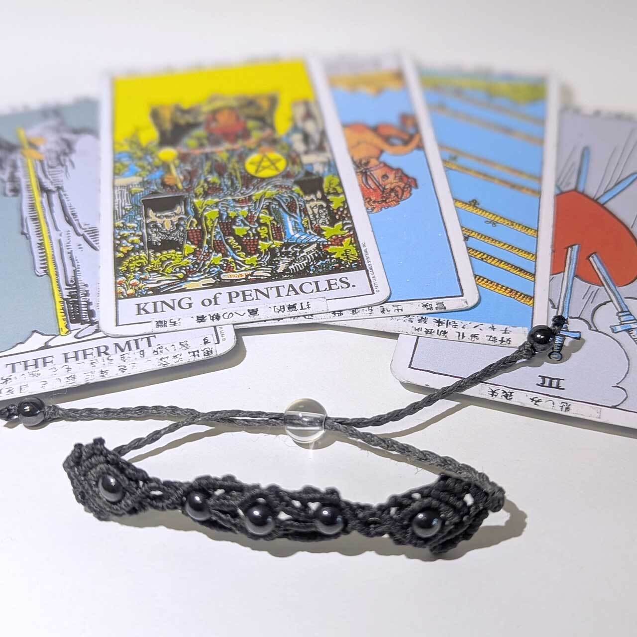 タロット】ヘマタイト肩こりブレスレット | Tarot Stone