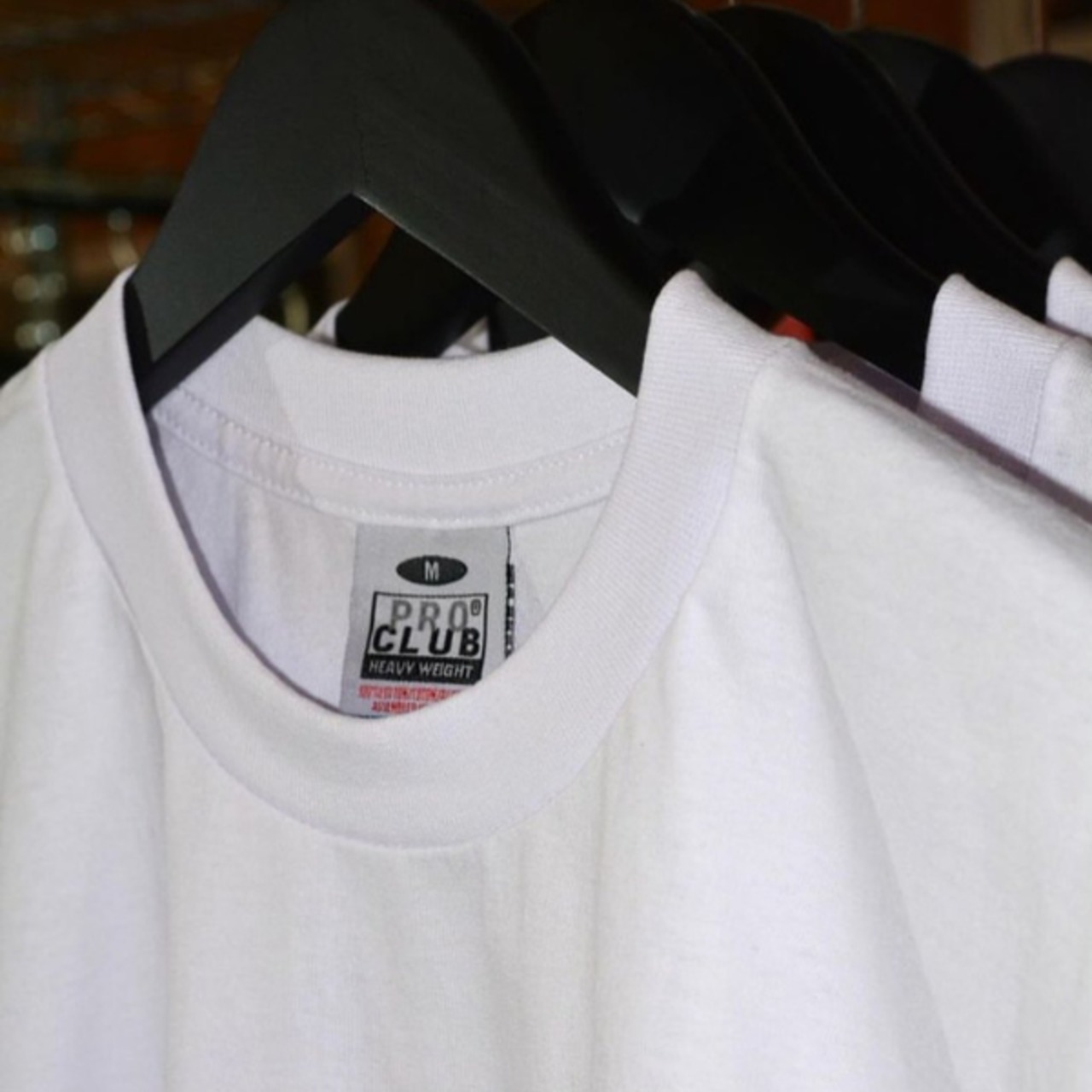 PRO CLUB / プロクラブ「Heavy Weight Wide Performance T-shirts Black」 - 6