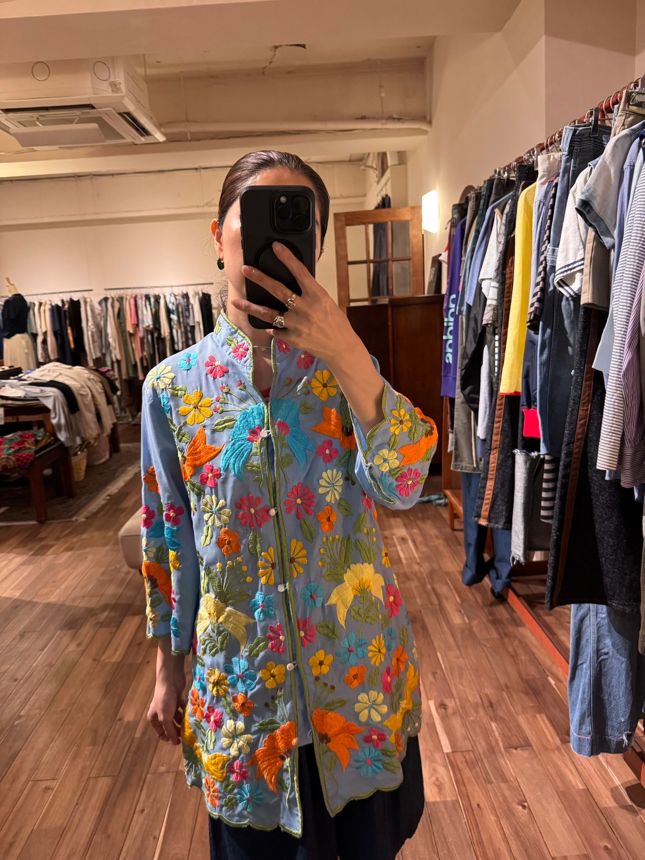 Leandra EMBRIDERIES フィリピン刺繍ジャケット