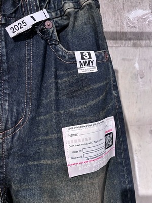 【25SS】 MIHARAYASUHIRO / ミハラヤスヒロ /Amateur Sewn Jeans / ジーンズ