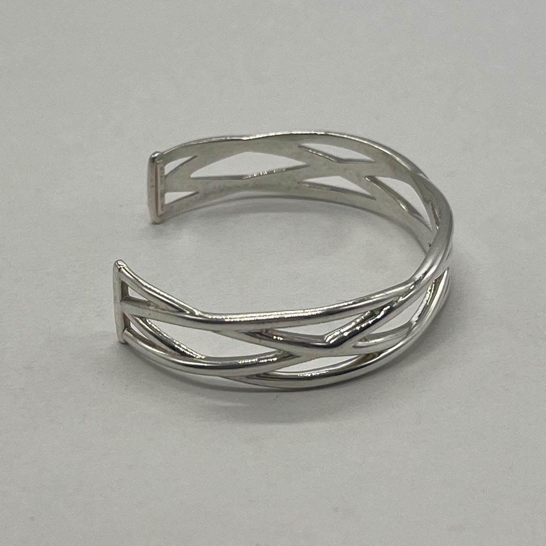【未使用級】Tiffany&Co. ケルティックノット バングル SV925 希少】ティファニー TIFFANY ケルティック ノット バングル SV925 | Refind