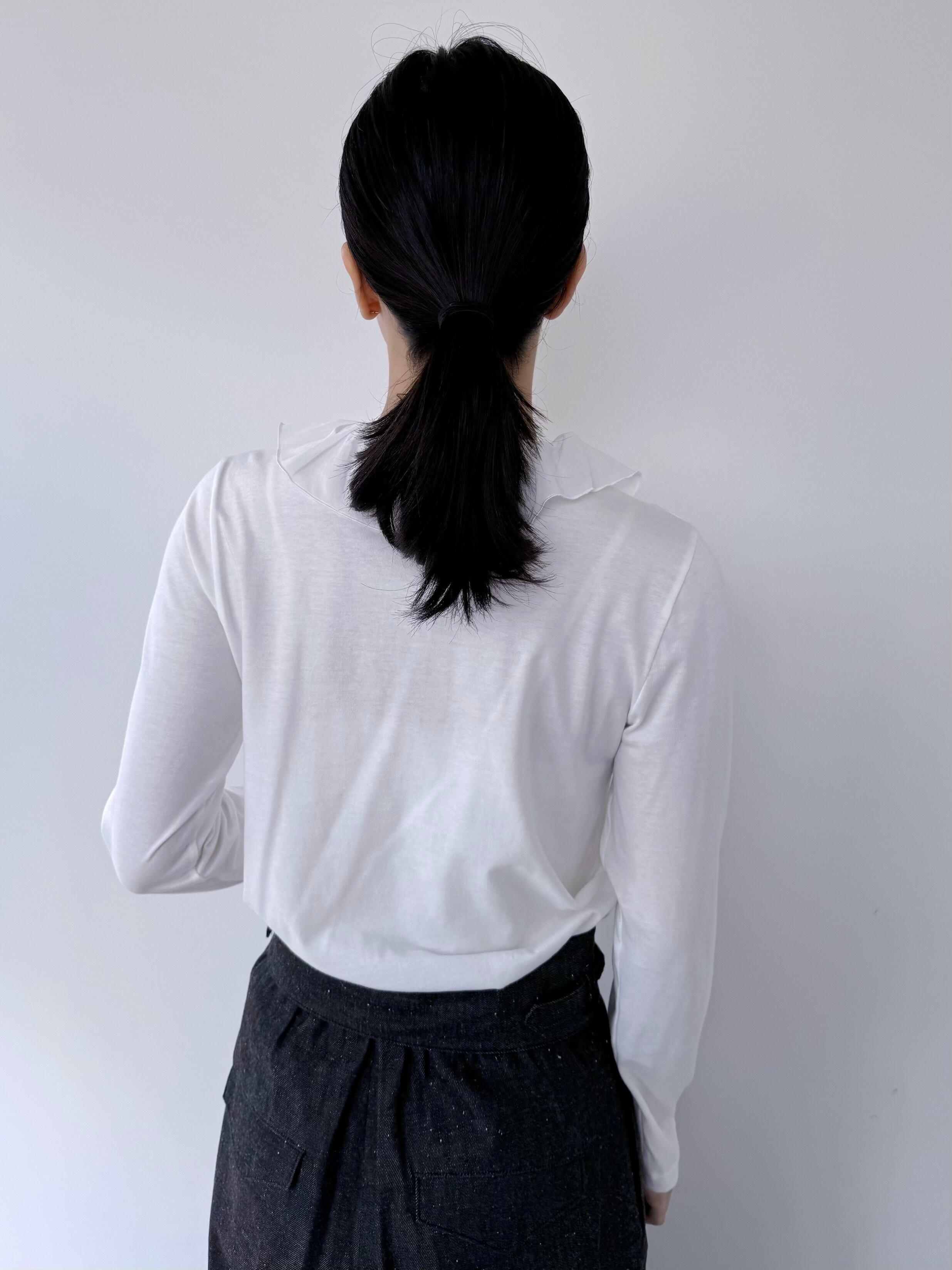 Bilitis dix-sept ans Voile Collar Long T | KOKO
