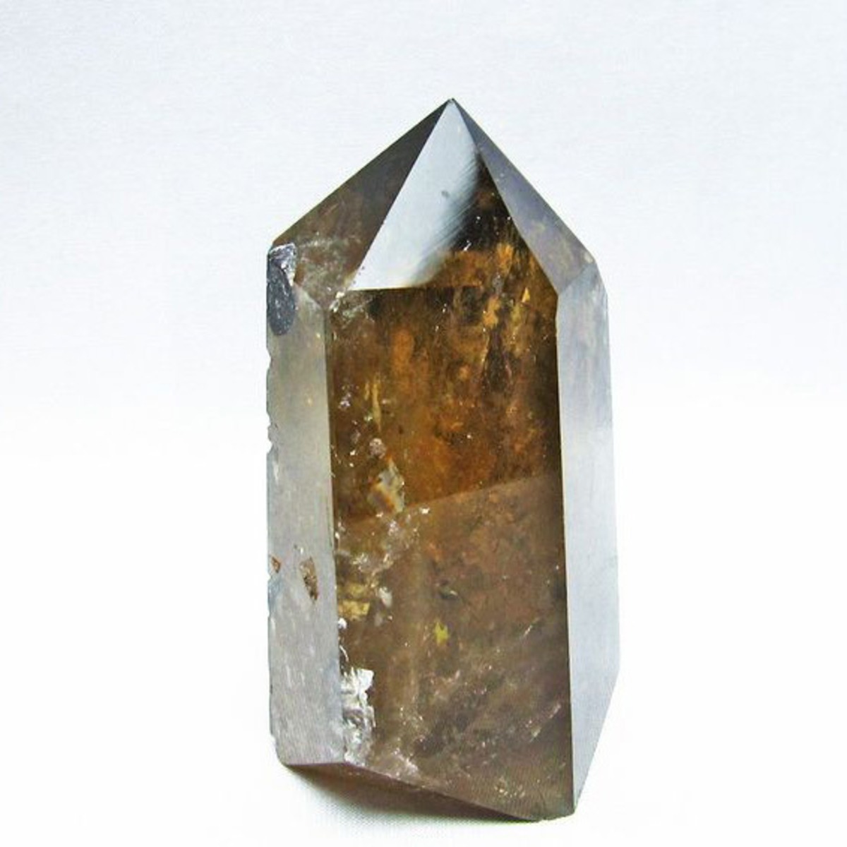 スモーキークォーツ 六角柱 煙水晶 虹入り 一点物 152-1777 | 天然石 