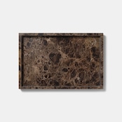 MARBLE TRAY - Emperador dark × Large