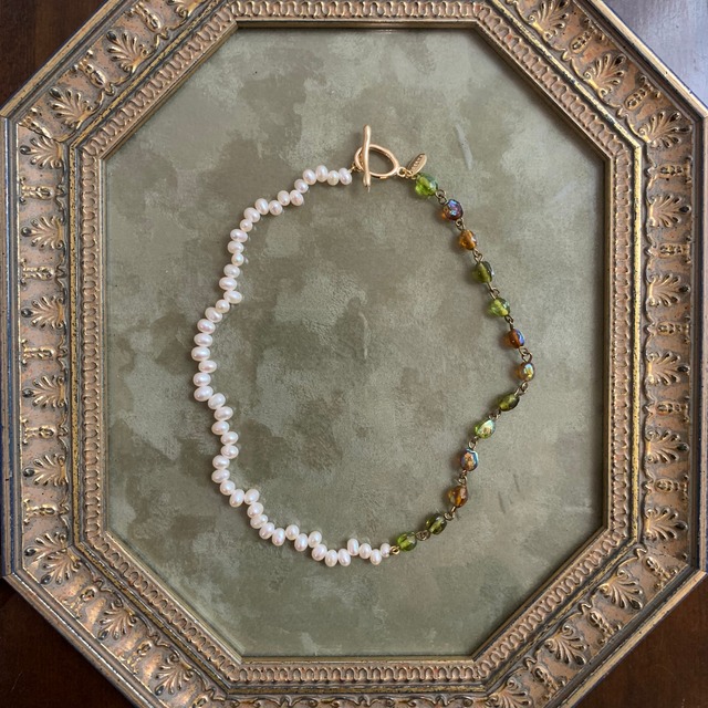 CERVA　Original Odd Pearls Necklace