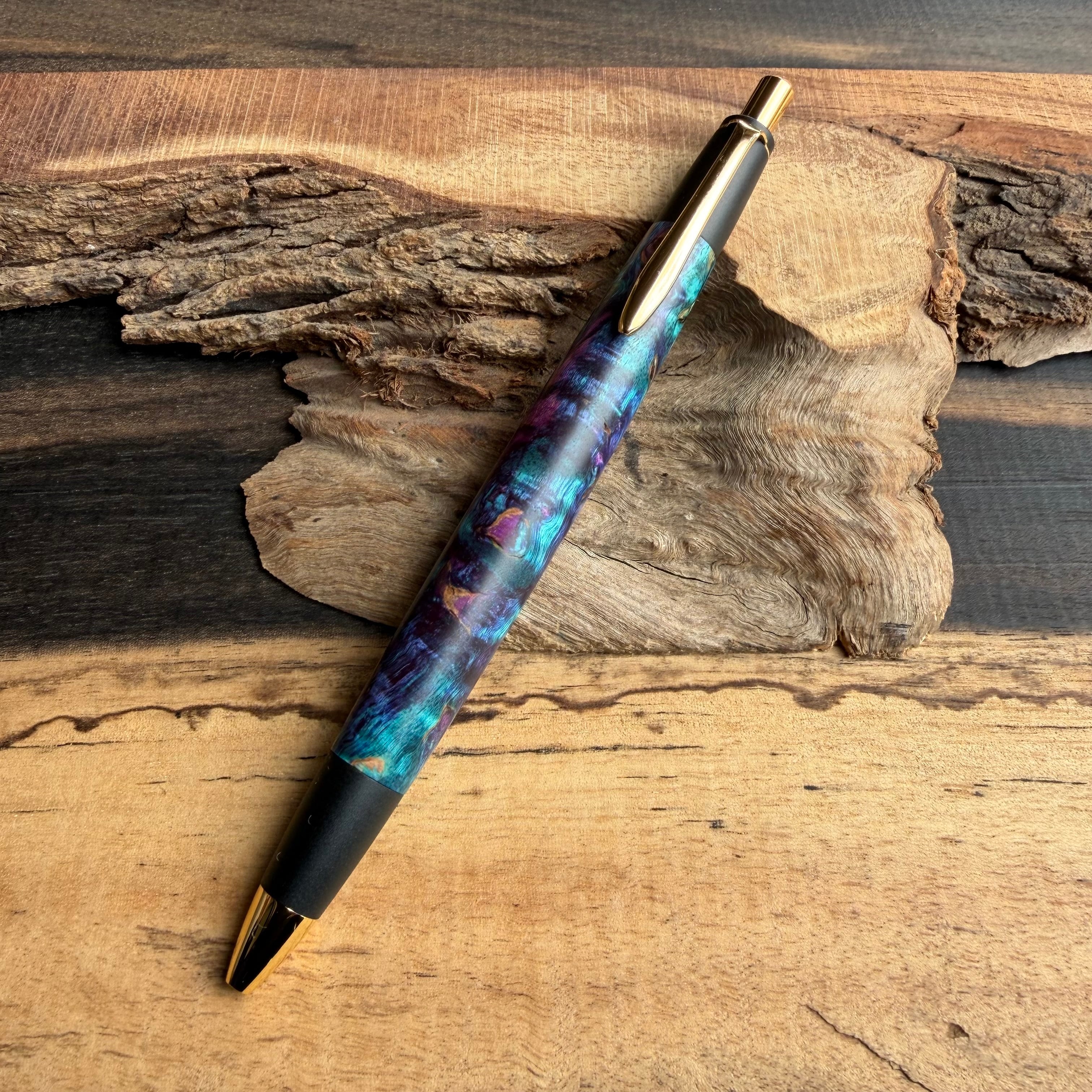 ボナン スタビライズドウッド シャープペンシル 真鍮金具 ボナンペン