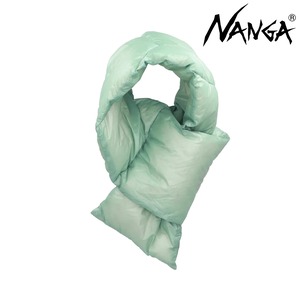 NANGA ナンガ ポータブルライトダウンマフラー メンズ レディース 軽量 コンパクト パッカブル リサイクルダウン 防寒 冬小物 MINT