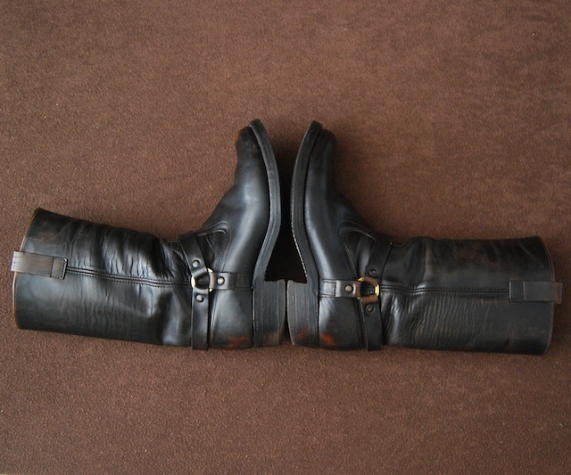 60s Vintage Motorcycle Boots 9E