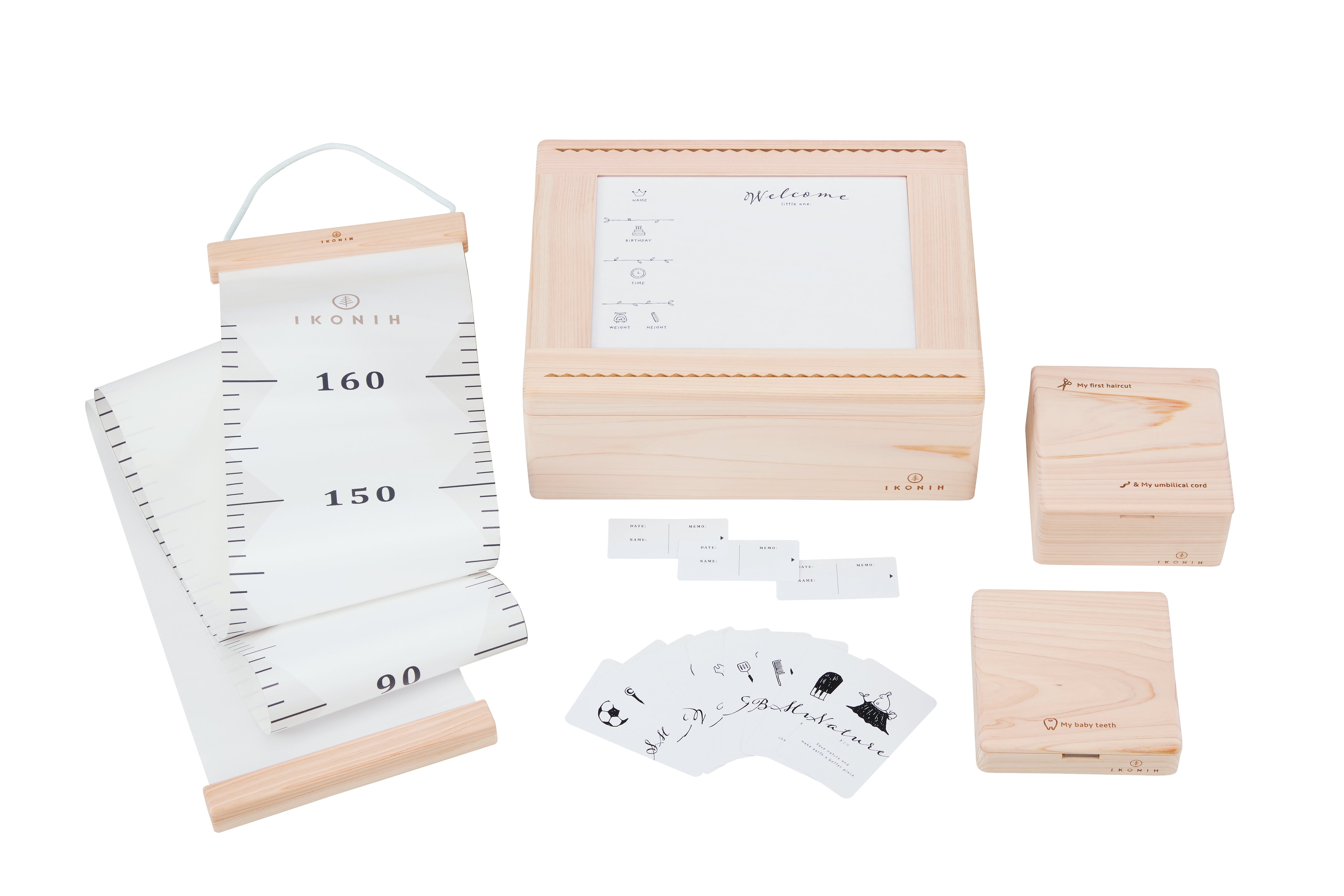 メモリアルボックス | ご出産お祝い 思い出を残す | 木のおもちゃ 家具