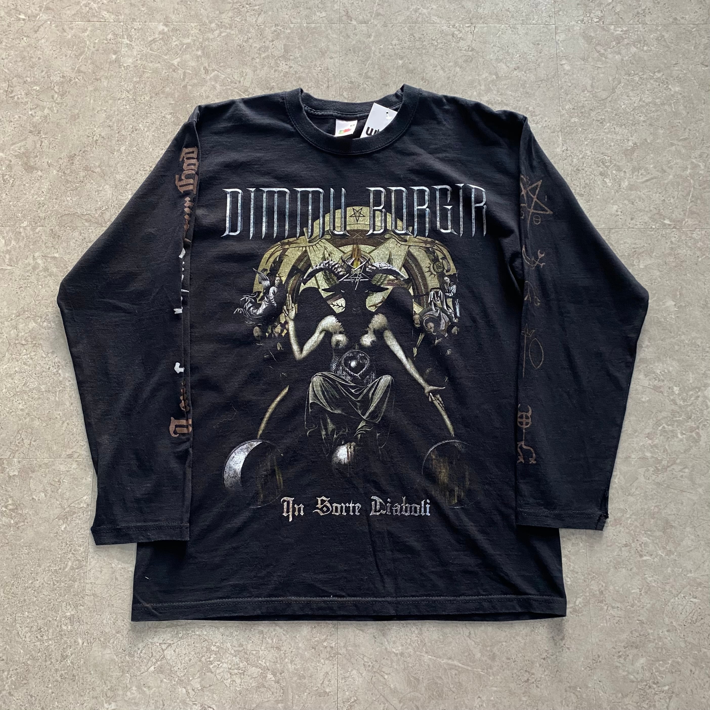 2007s Dimmu Borgir "The Invaluable Darkness Tour" L/S T-shirt【仙台店】