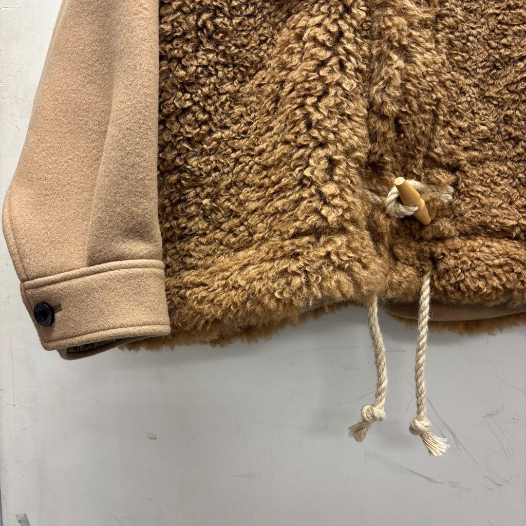 HYKE ハイク 25AW Double Face Faux Sherling Duffle Jacket ダッフル