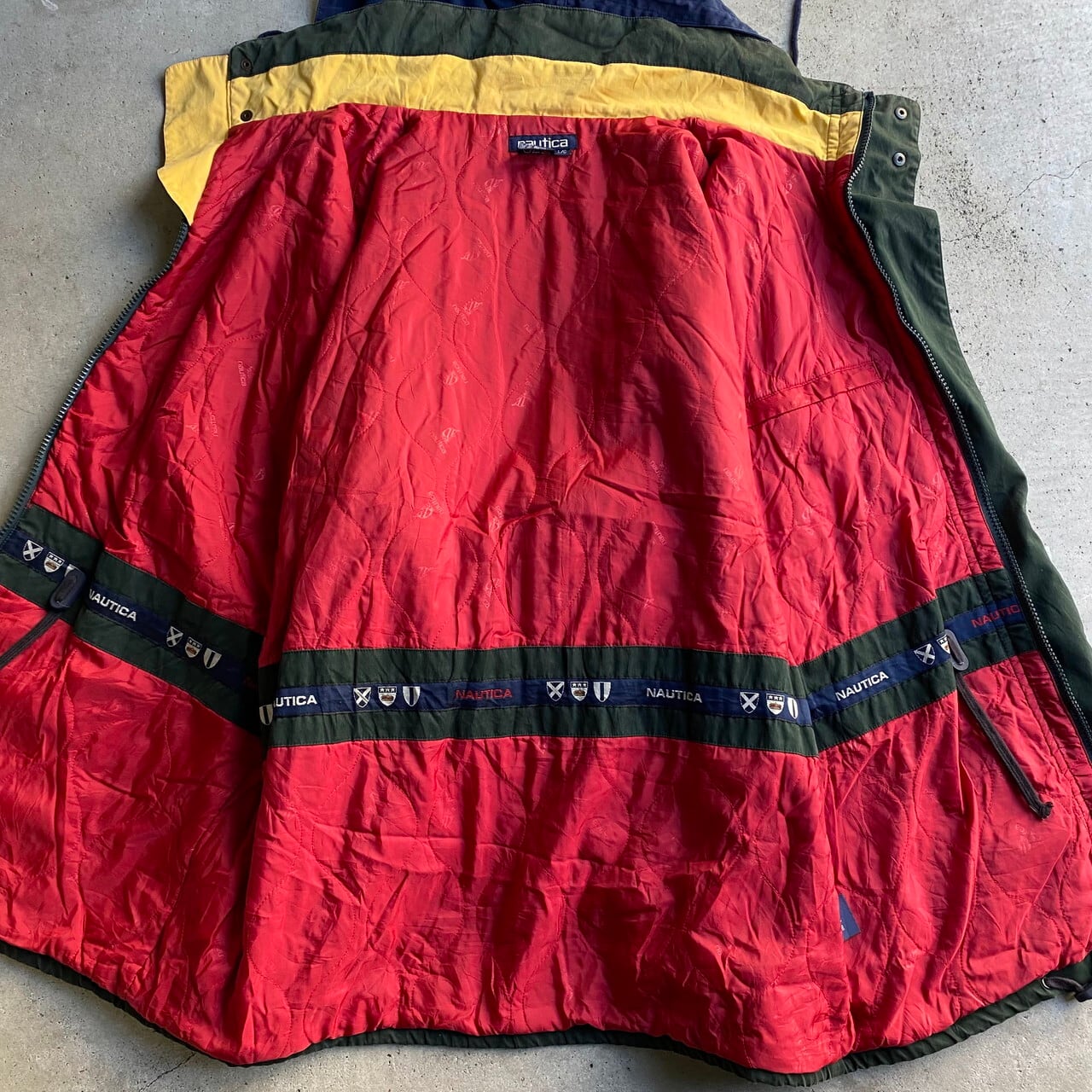 90年代 nautica ノーティカ 旧タグ マウンテンパーカー メンズXL相当  