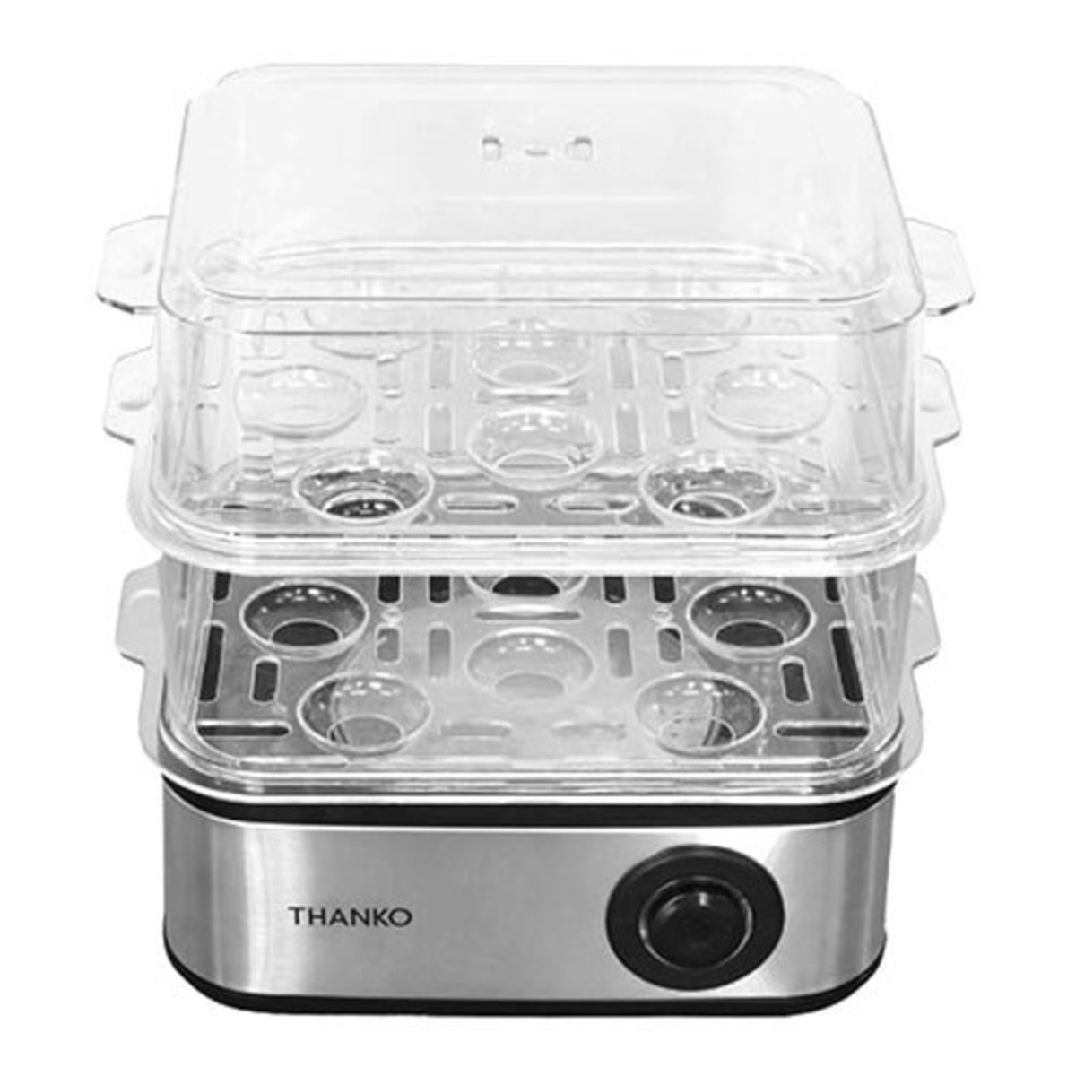 サンコー レンジ要らずで食べごろスチーマー FSCAWSSBK 101239Tvoxy