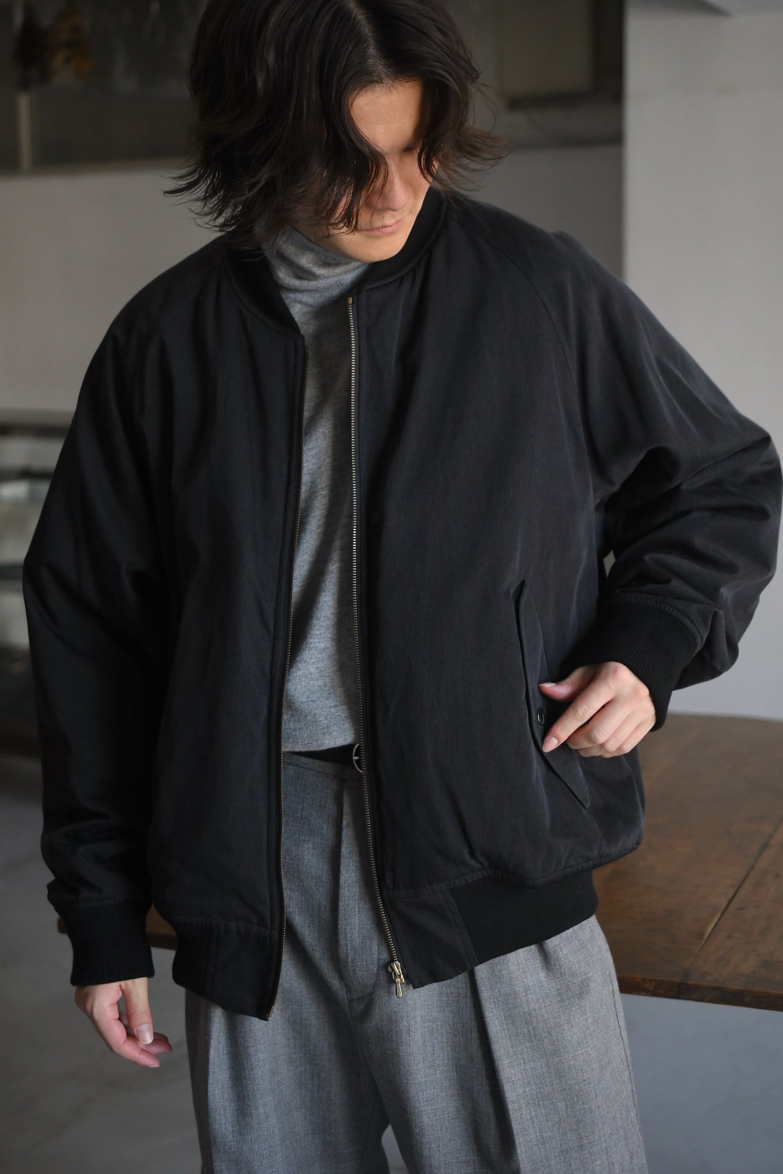 コグマA.PRESSE Silk Padding Jacket A.PRESSE Silk Padding Jacket – unexpected store