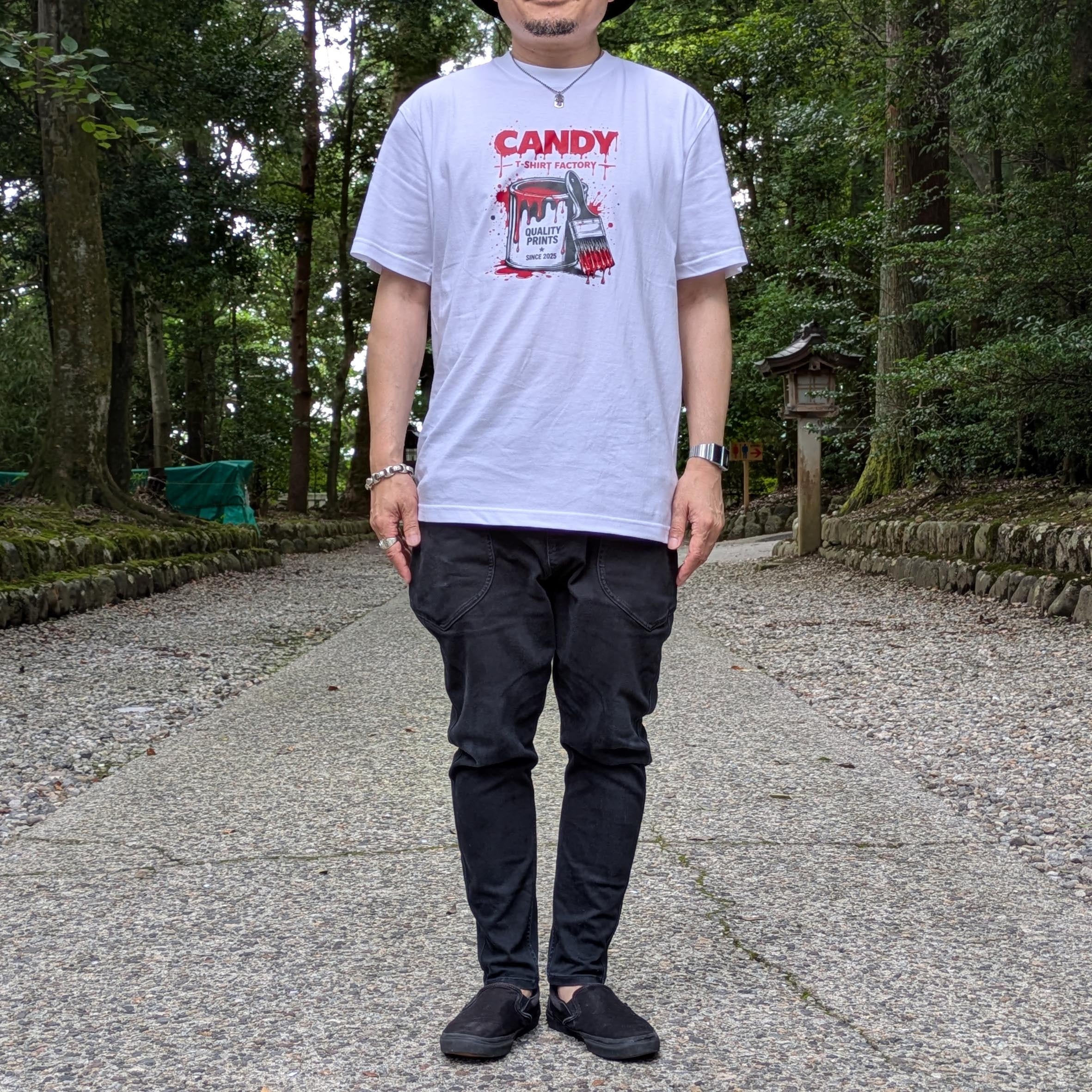 "CANDY T-SHIRT FACTORY" Tシャツ