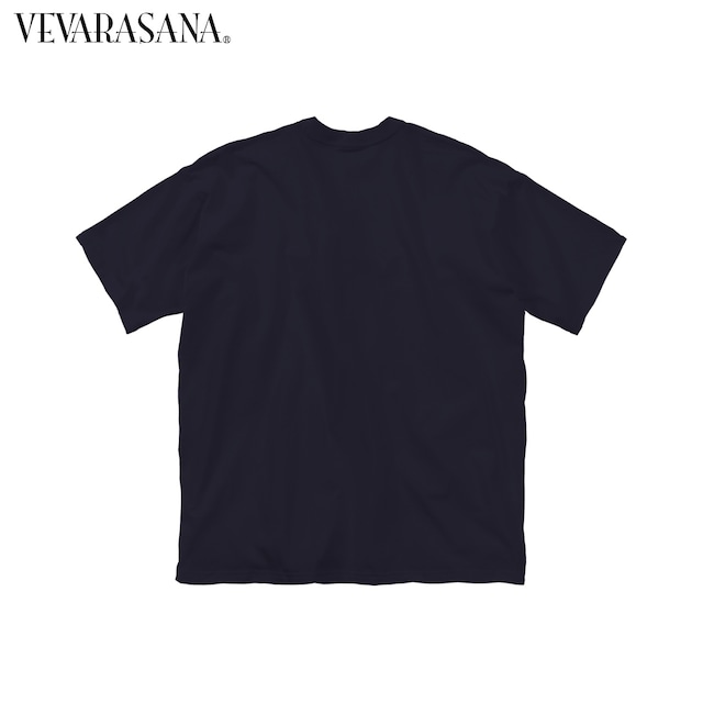 VEVARASANA®︎ ビッグシルエットTシャツ Papillon series カーキ