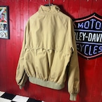 80s〜90s BARACUTA G9ハリントンジャケット ベージュ チェックライニング バラクータ