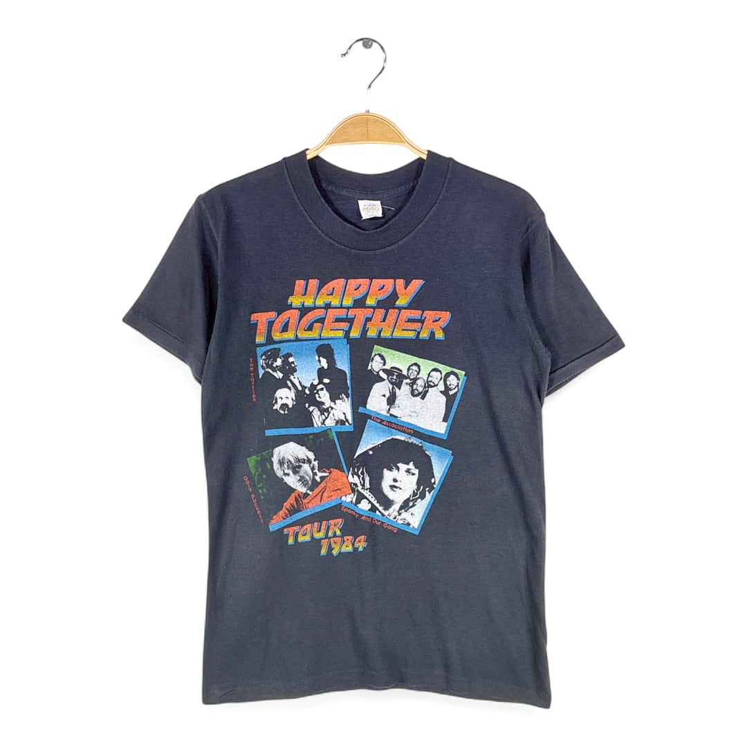 70s HAPPY TOGETHER USA製 ヴィンテージTシャツ ロックフェス サイズM 古着 @AAG1018