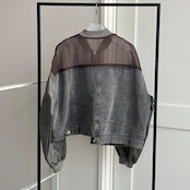 デコルテシアーMA-1 BZ/グレーカーキ