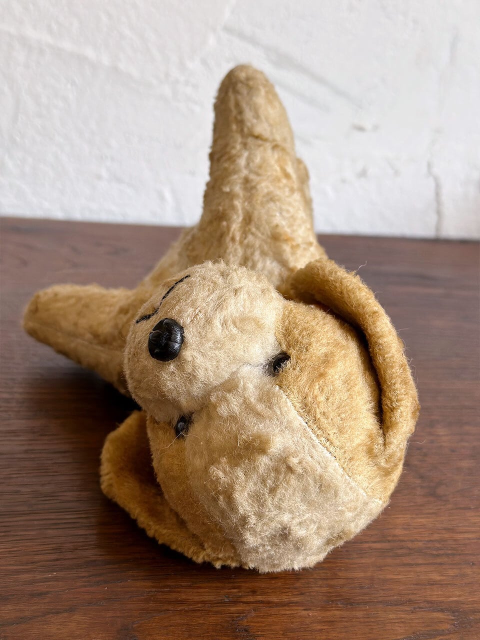 赤い首輪 子犬のぬいぐるみ | Brocante de La Cocotte （フランス